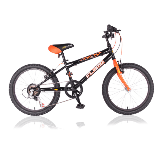 Mountainbike Flame 20 inch met 6 Versnellingen Mountainbike Flame 20 inch met 6 Versnellingen